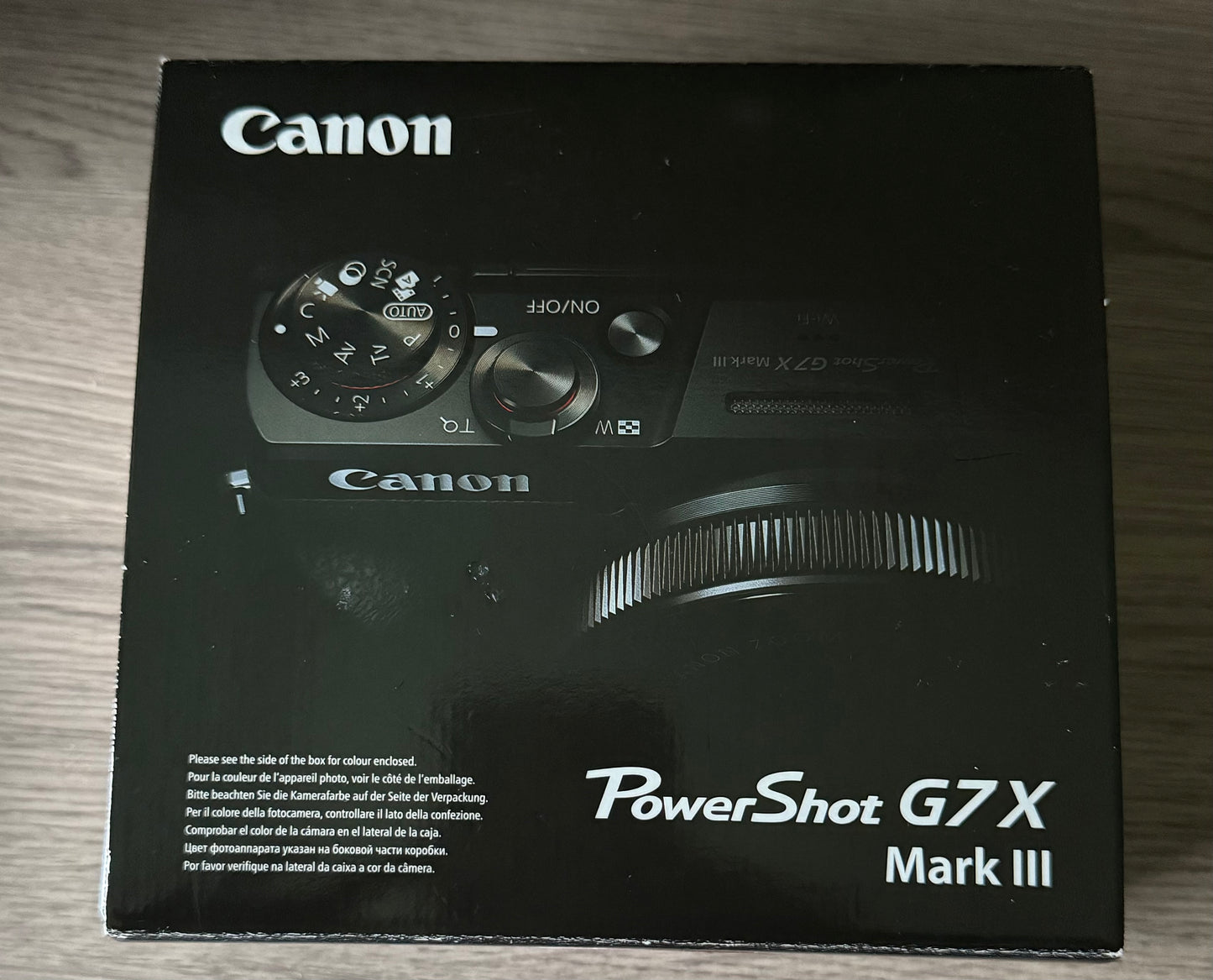 CANON POWERSHOT G7X MARK III