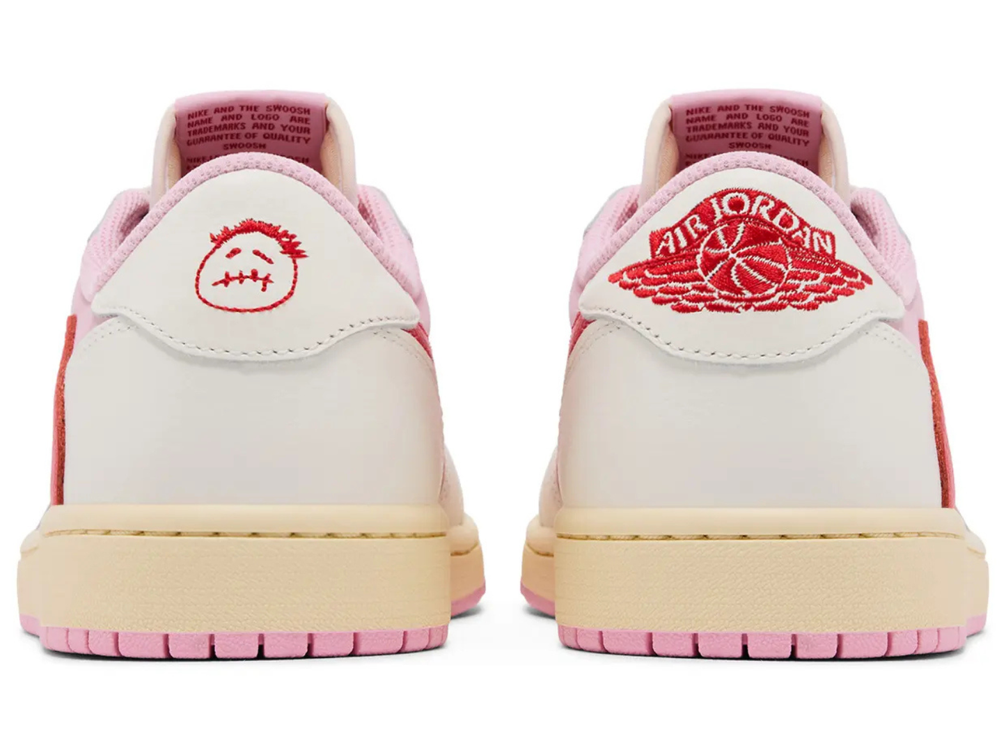 Travis Scott x Air Jordan 1 Retro Low OG 'Sail Tropical Pink'