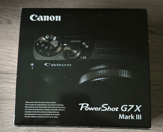 CANON POWERSHOT G7X MARK III