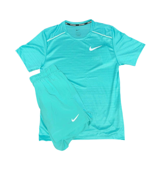 NIKE SET ( AQUA BLUE )