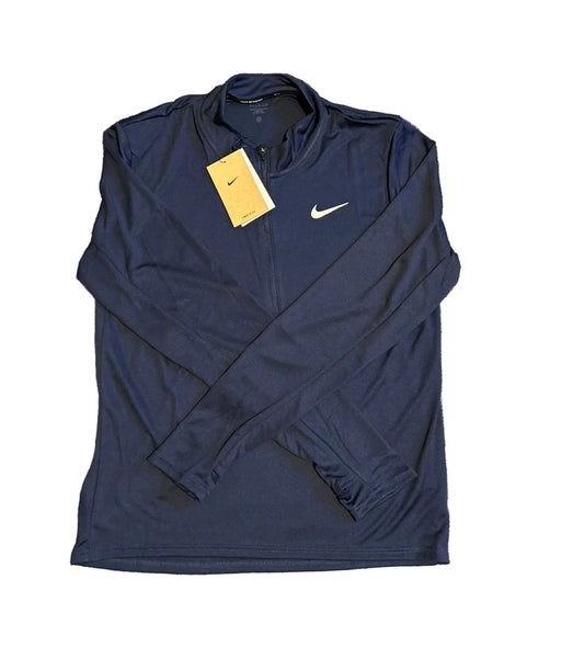 NAVEY NIKE HALF ZIP