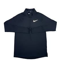 BLACK NIKE HALF ZIP